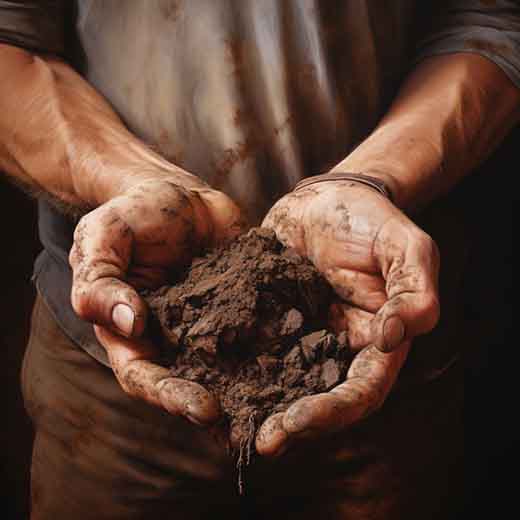 dream about dirt