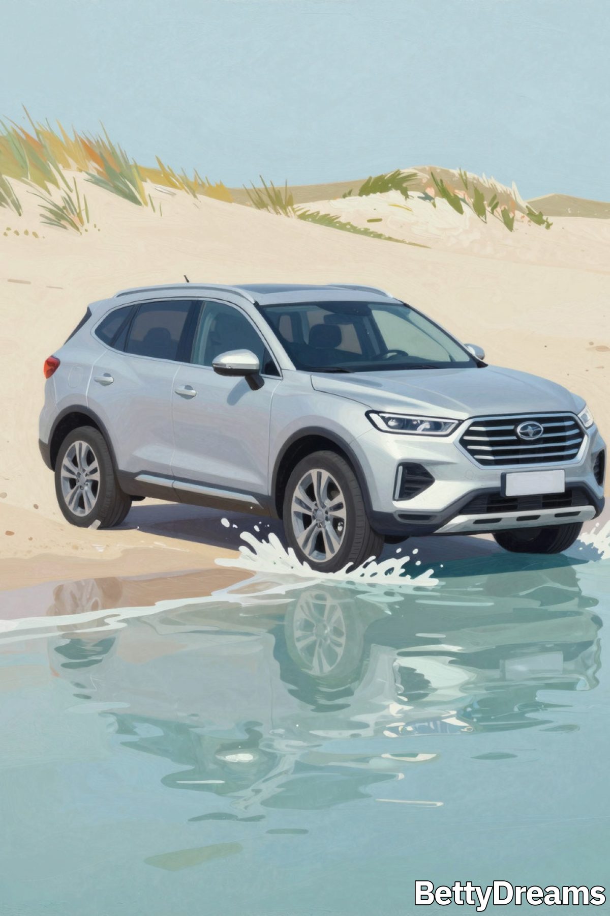 what it means to dream about driving into water