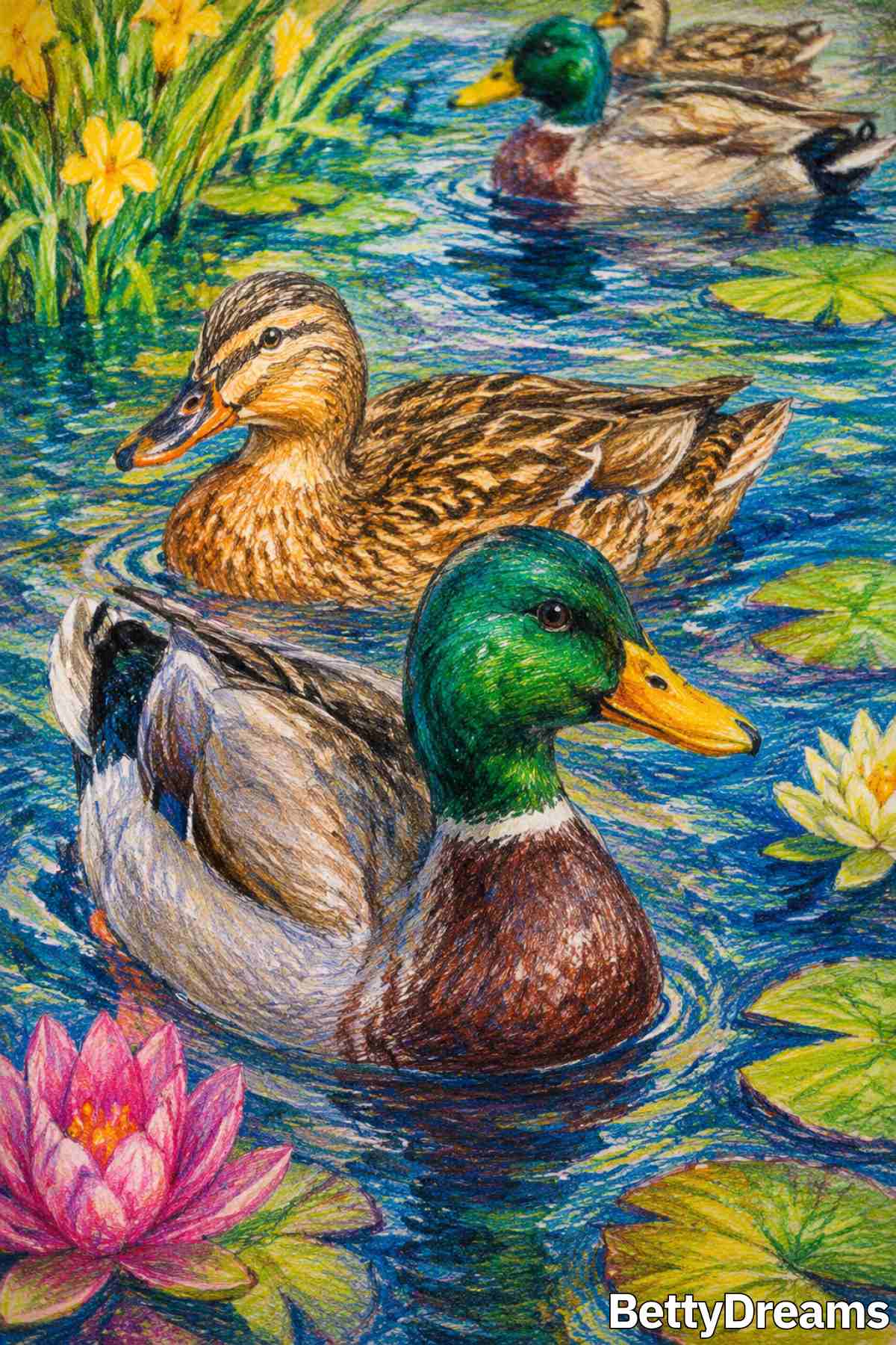 having a dream about ducks