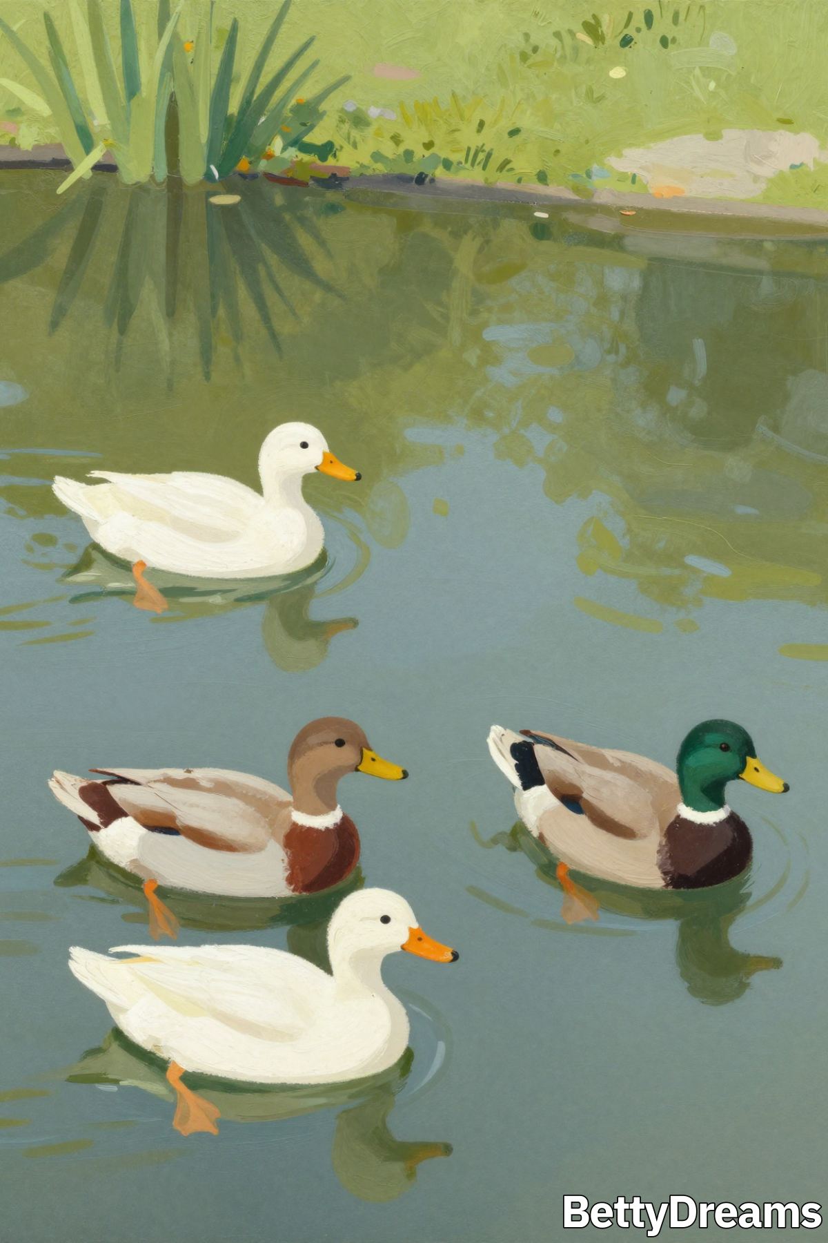having a dream about ducks