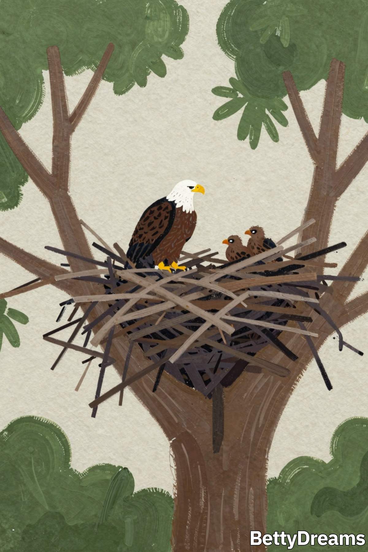 dreaming about an eagle