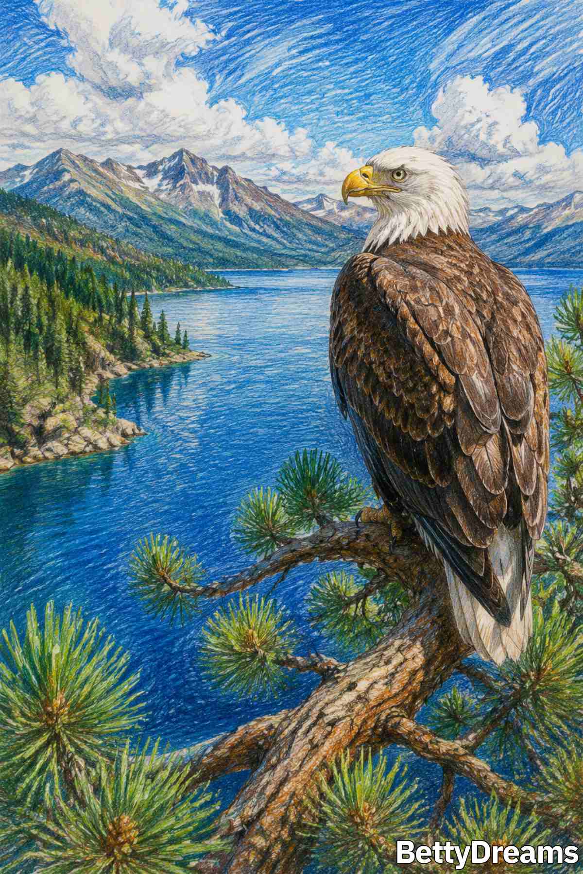 eagle in a dream