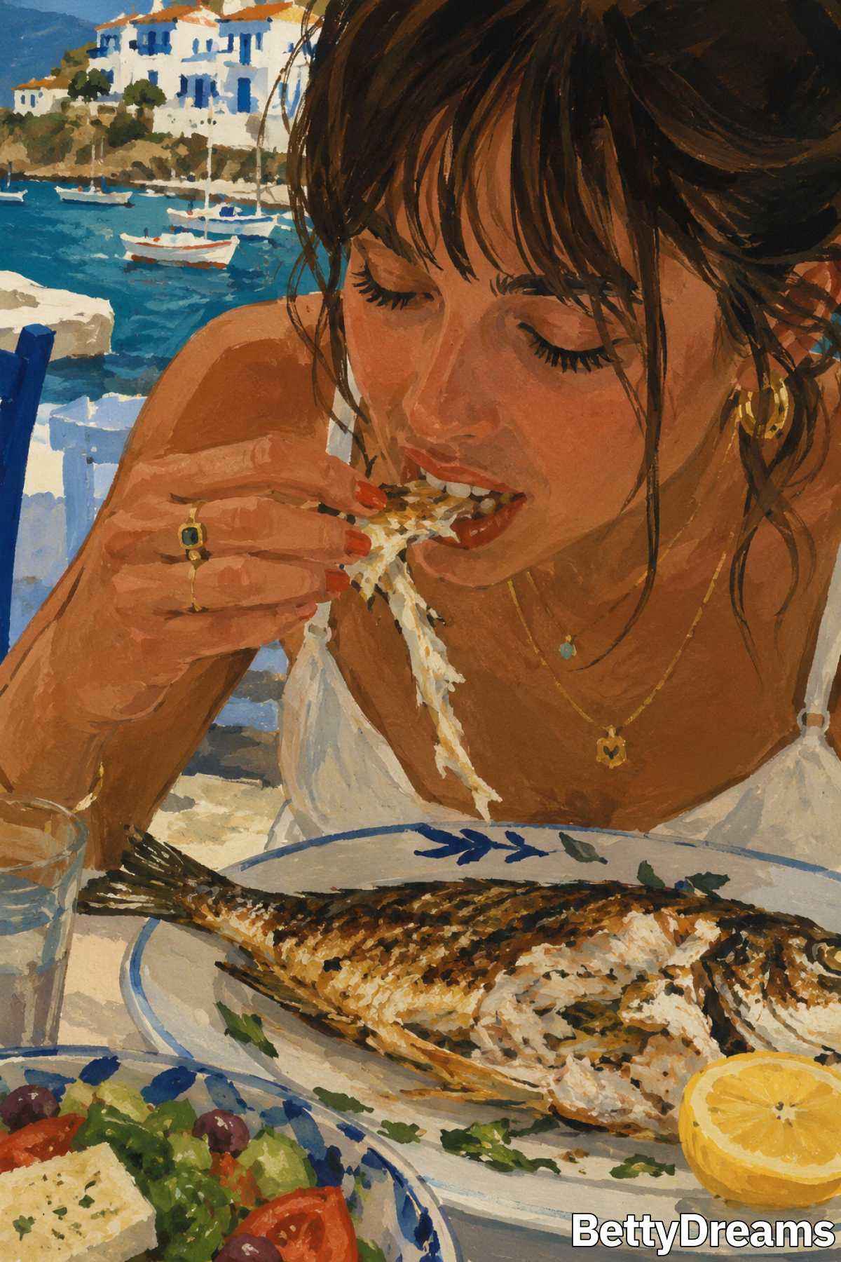 meaning of eating fish in a dream