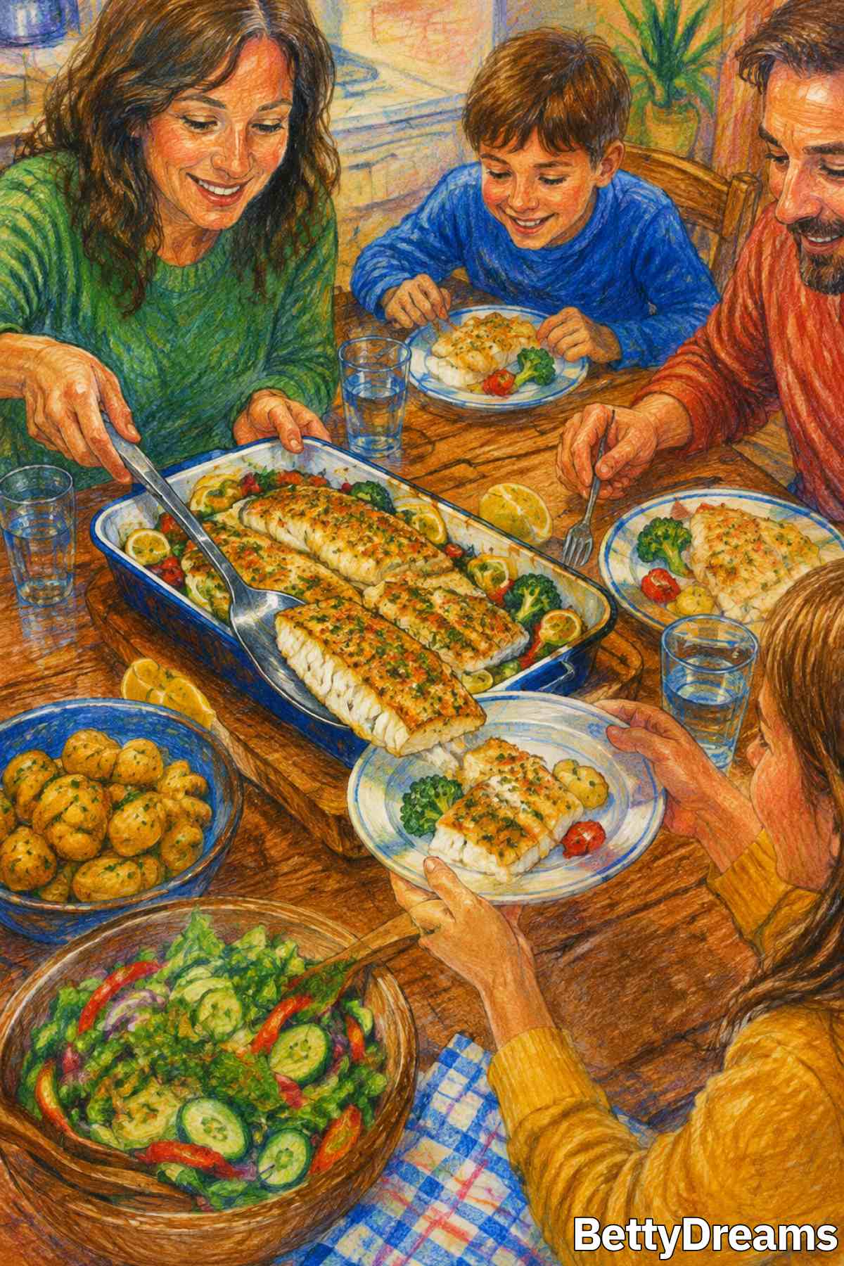 what eating fish in a dream means