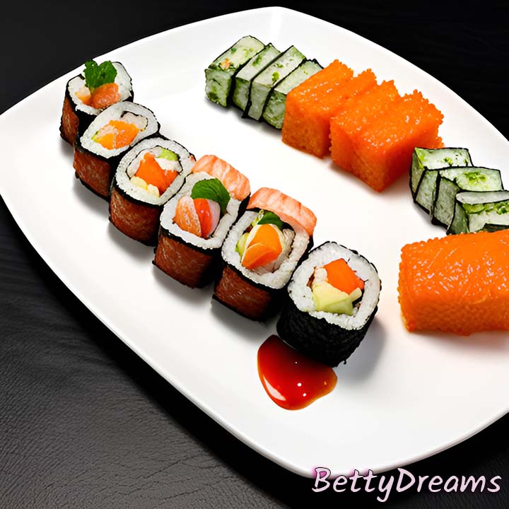 dream about eating sushi 