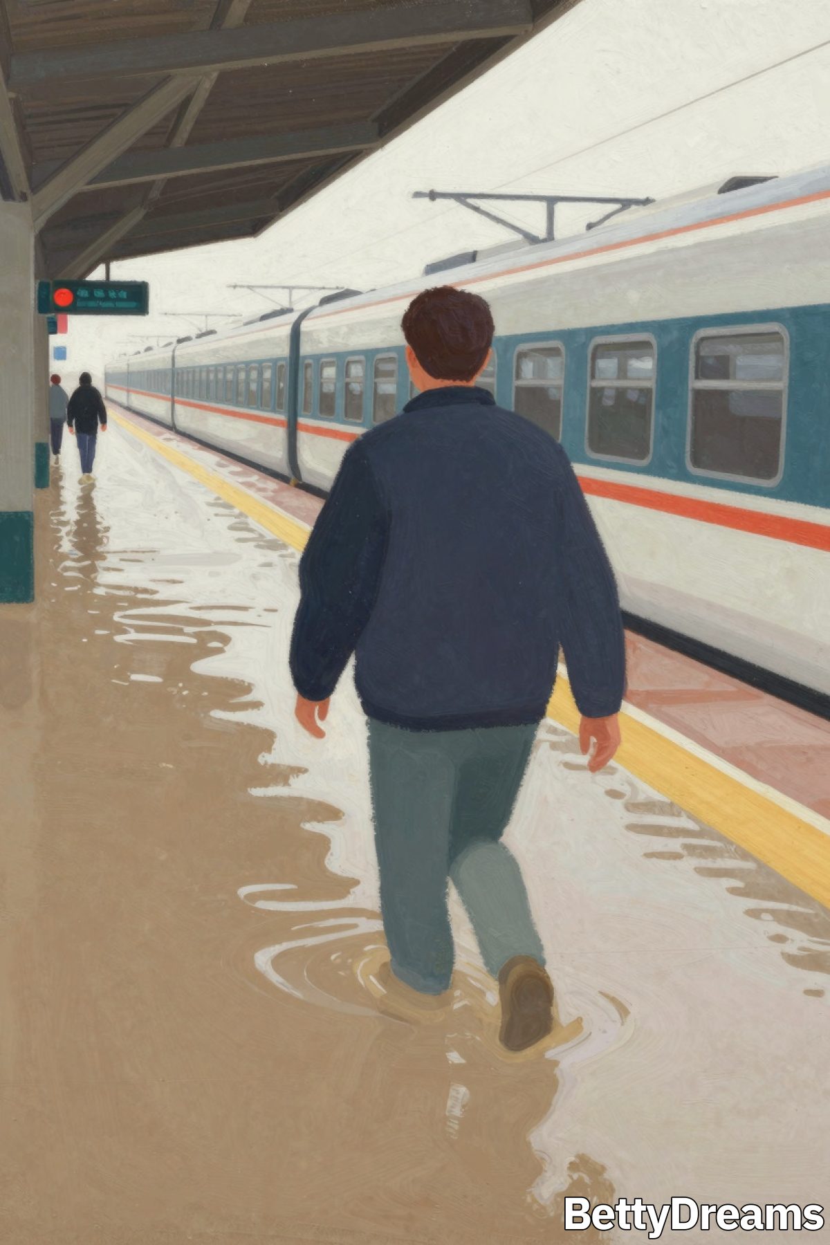 dreaming of flood and escape