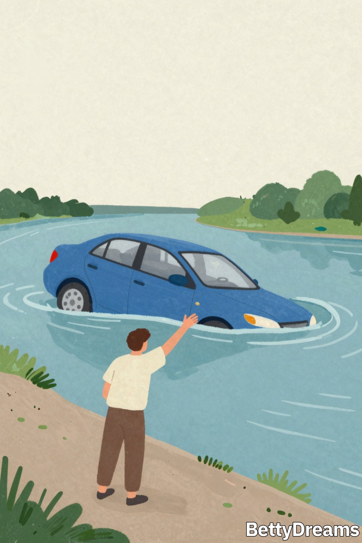 dream interpretation of a sinking car