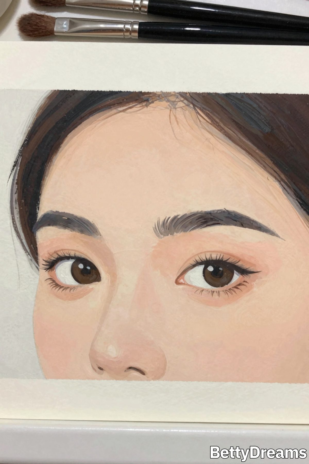 seeing eyebrows in a dream
