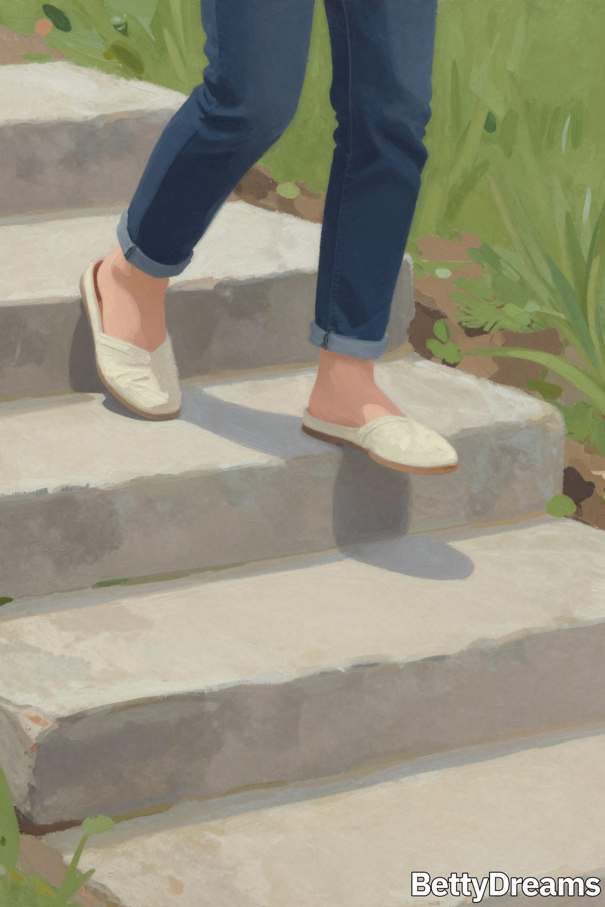 falling on stairs dream meaning