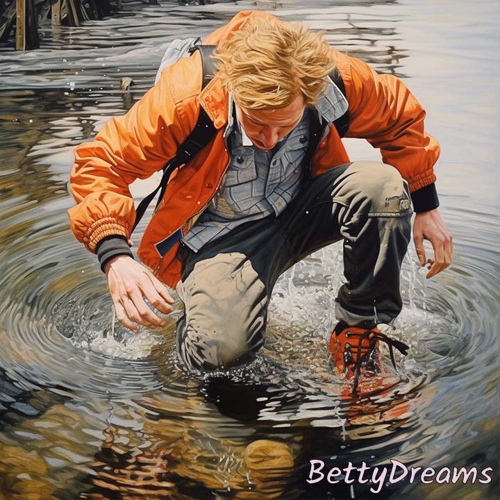 dream about falling into water