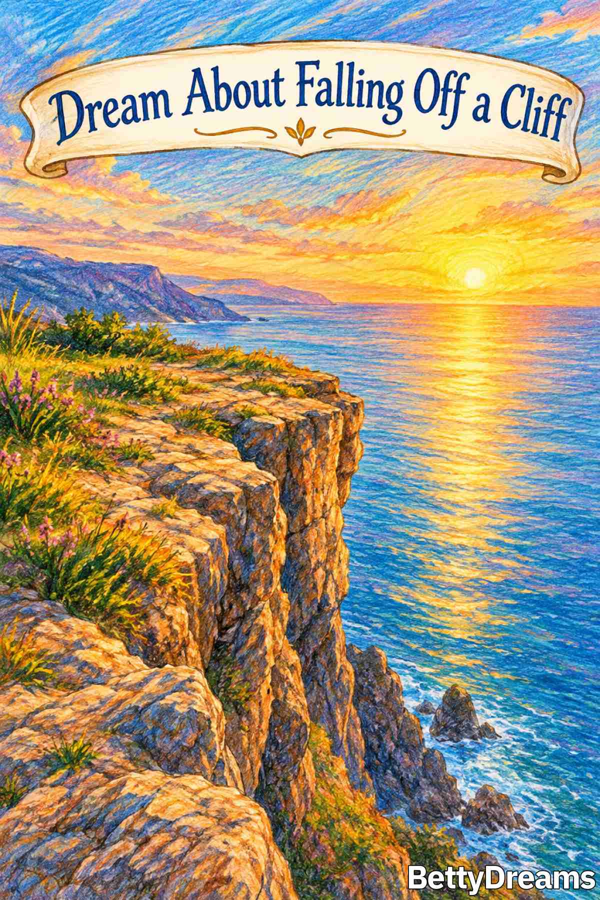 meaning of falling off a cliff dream
