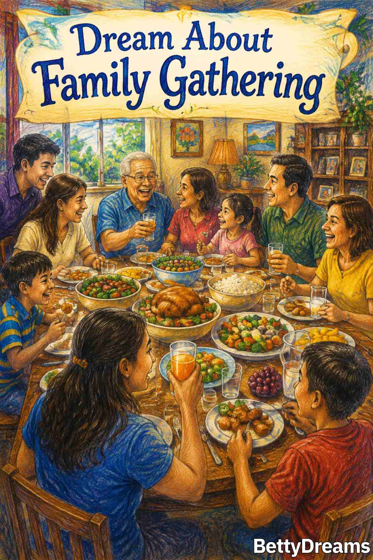 family gathering in dreams