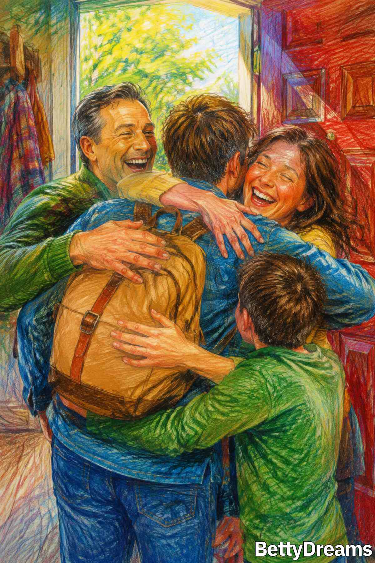 family gathering in a dream