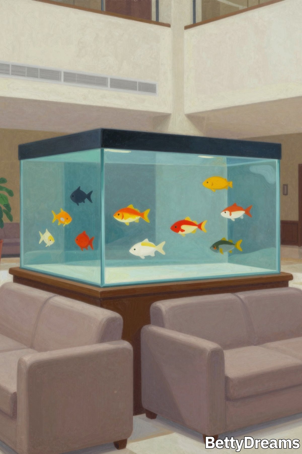 dream about fish tank