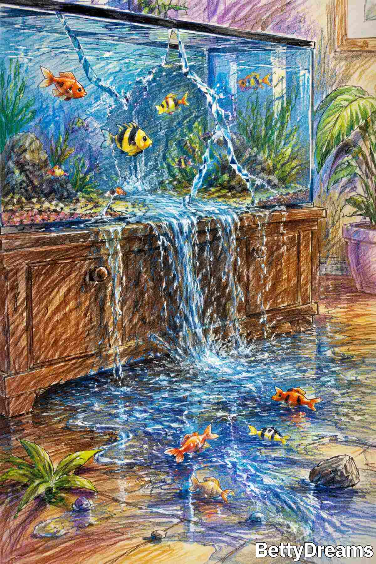 fish tank in dream