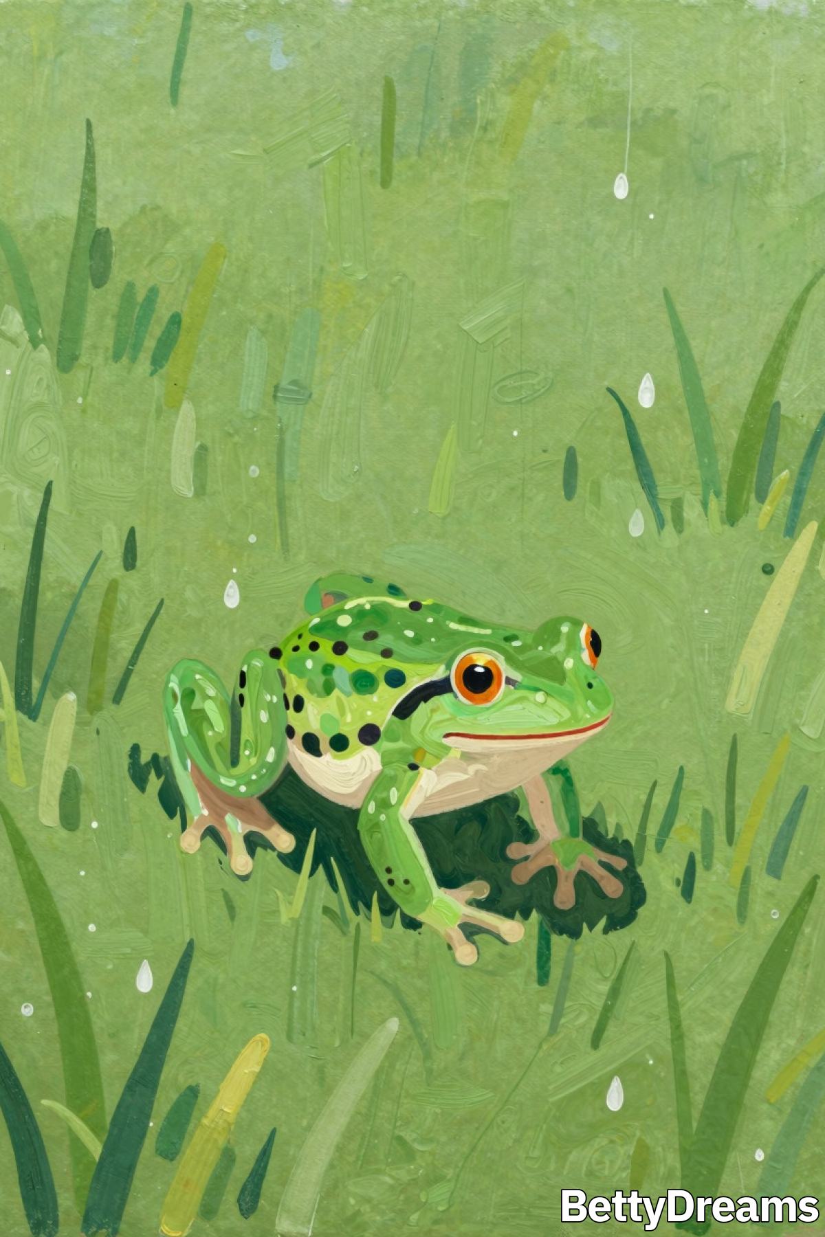 dreaming about frogs