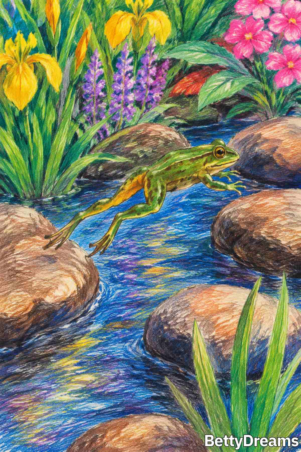 dreaming about a frog