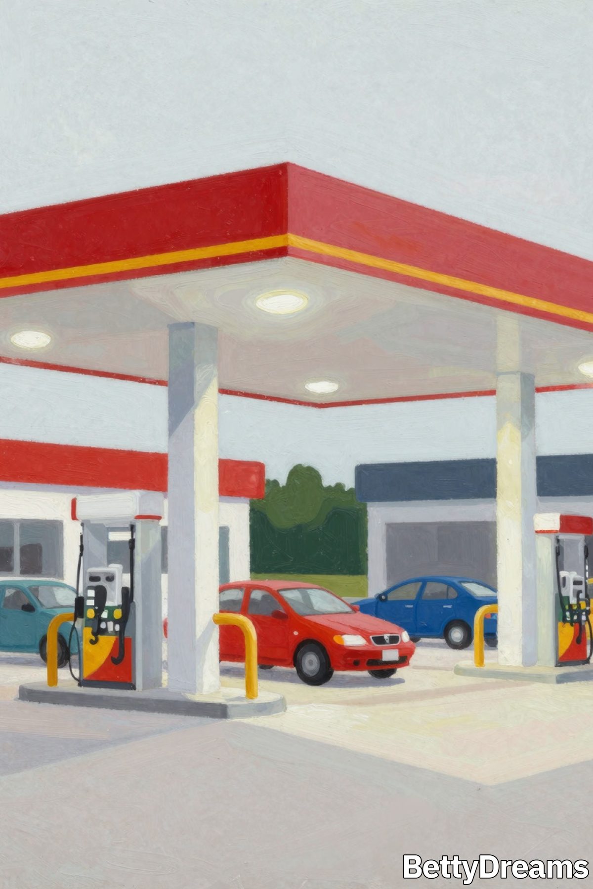 meaning of gas station in dream