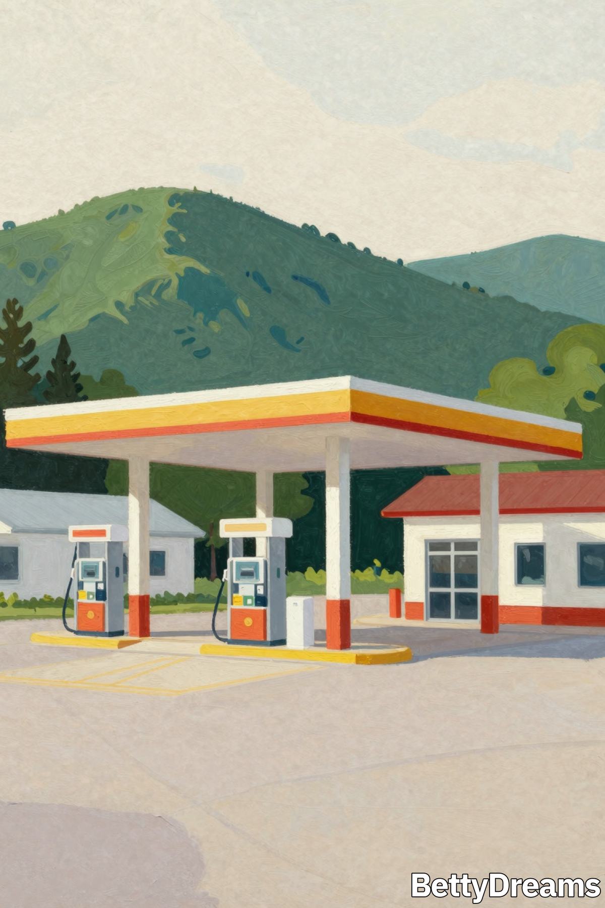 dreams about gas stations
