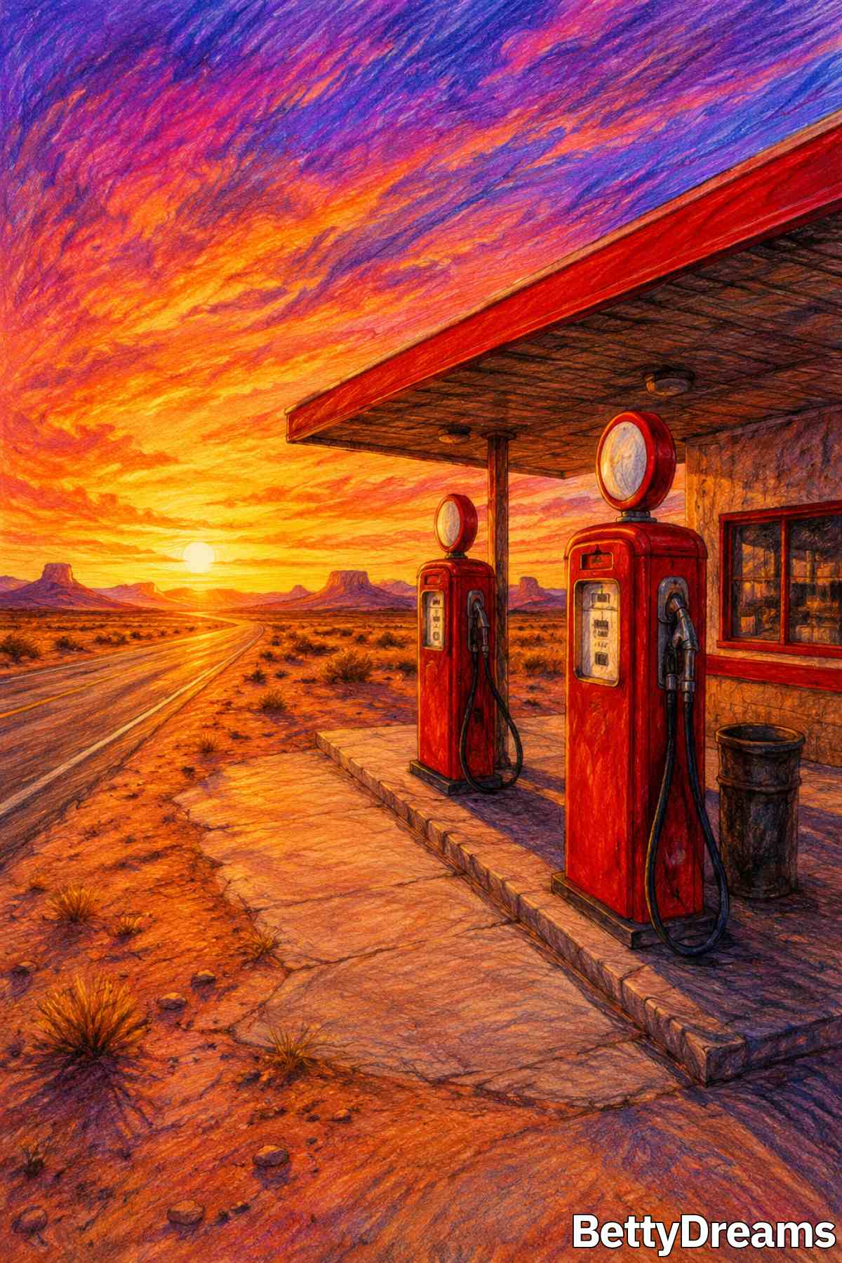 meaning of gas station in dream