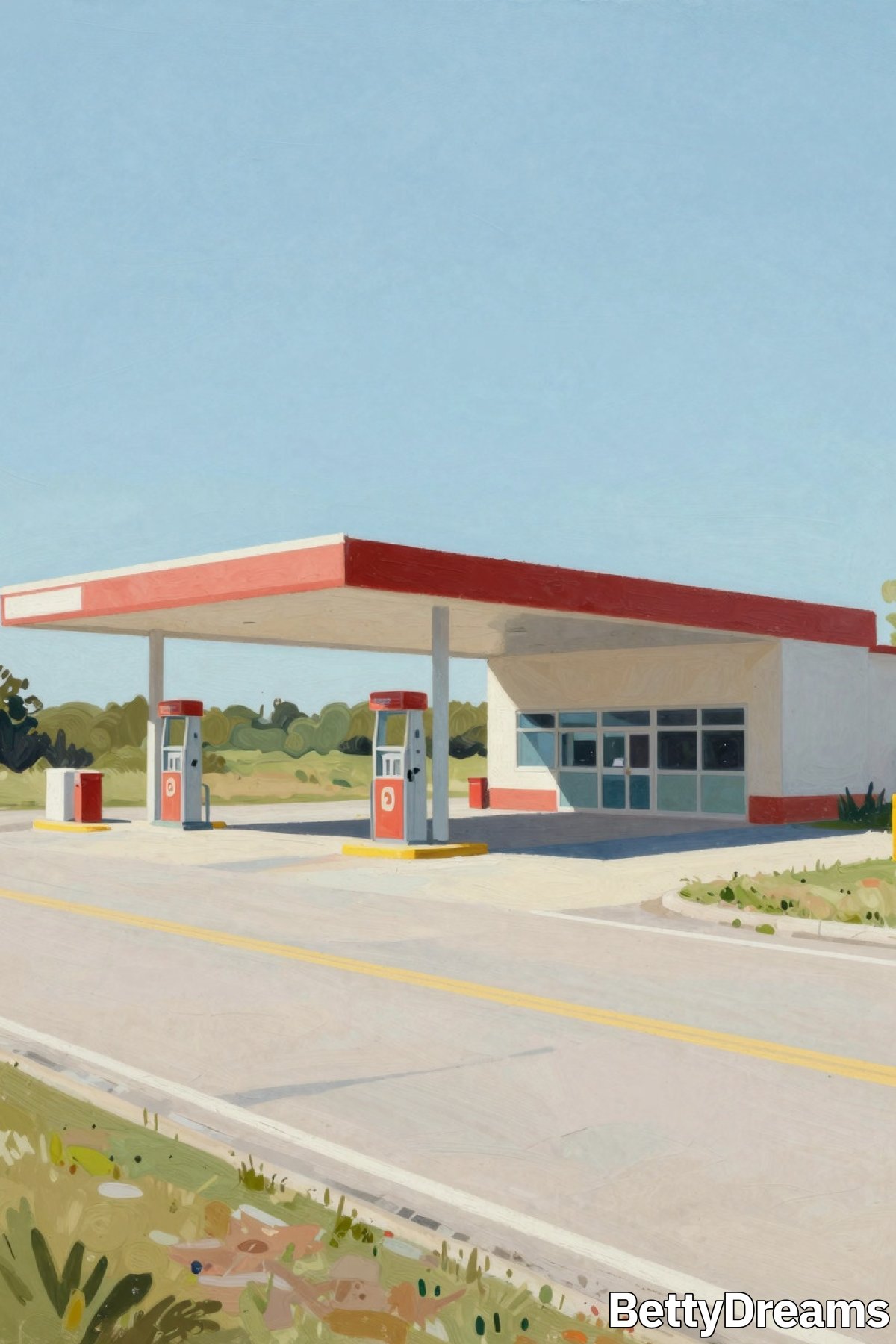 gas station dream meaning