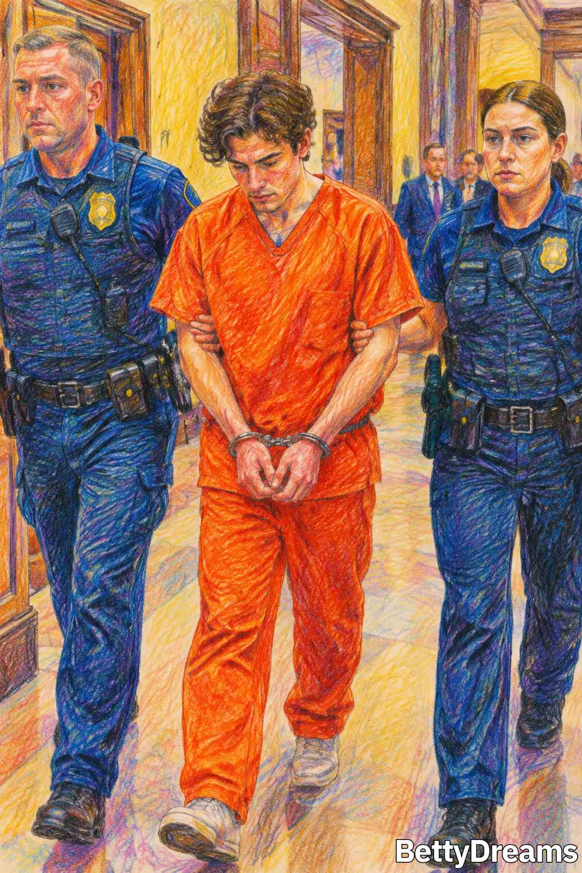 dreaming about getting arrested