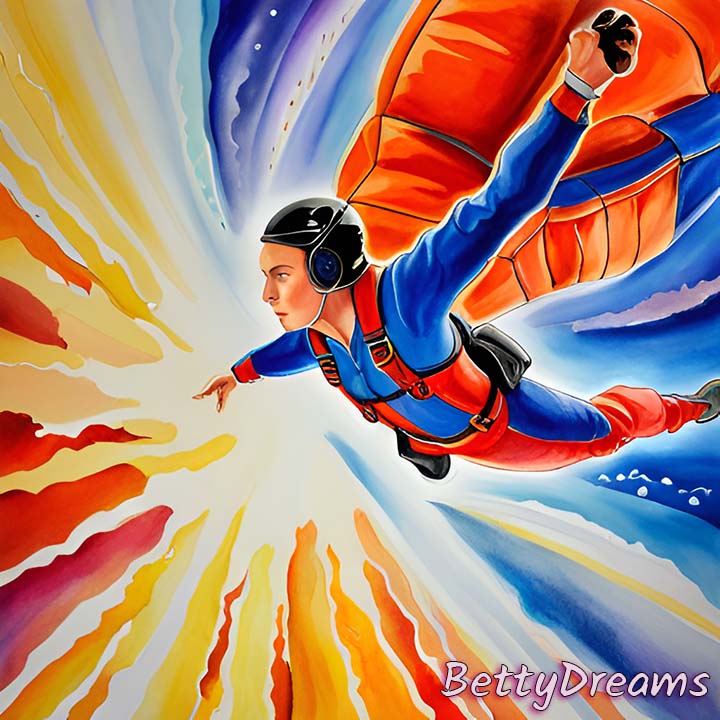 dream about going skydiving