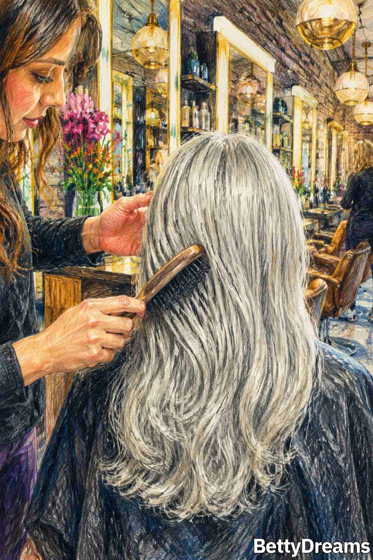 dreams about grey hair