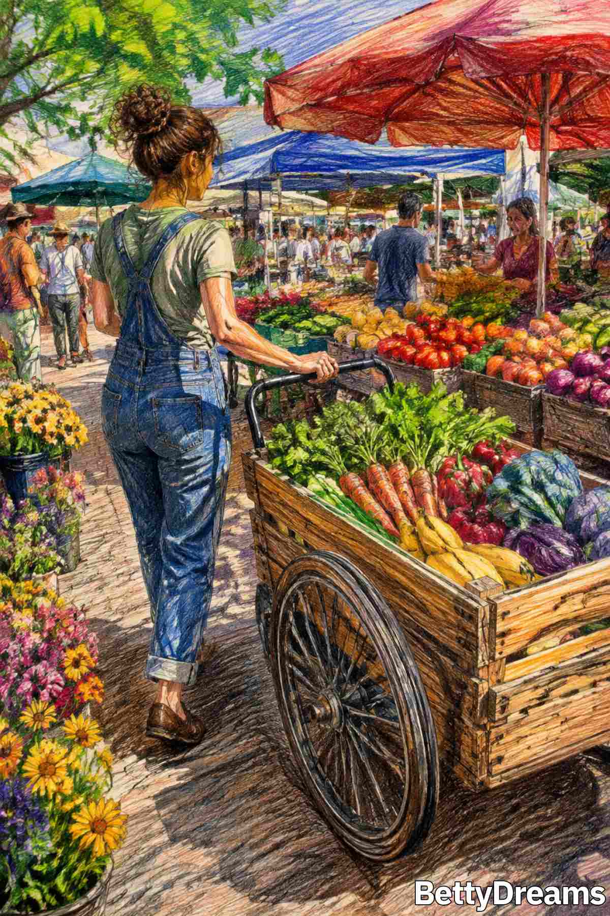 having a dream about grocery shopping