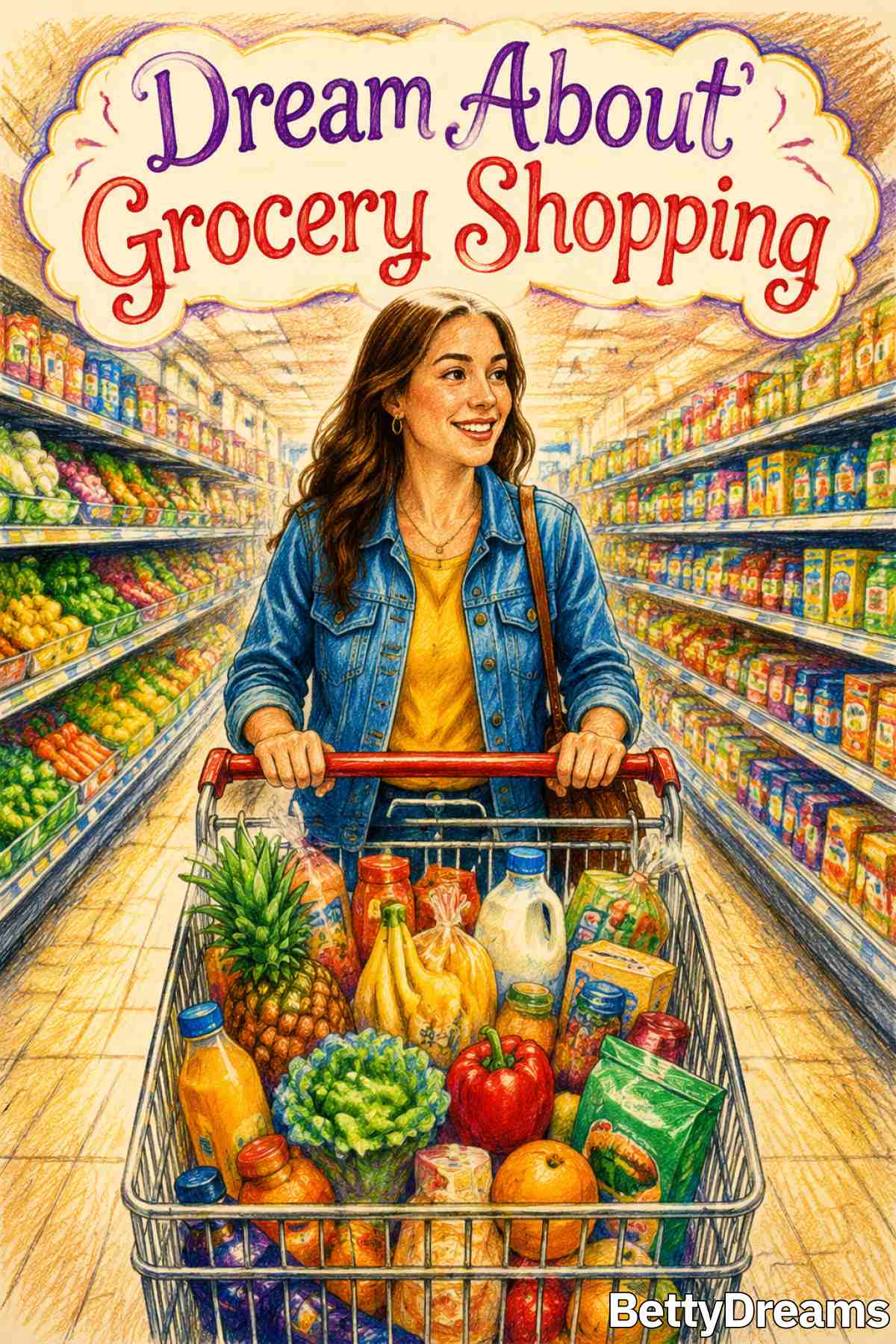 meaning of grocery shopping in dream