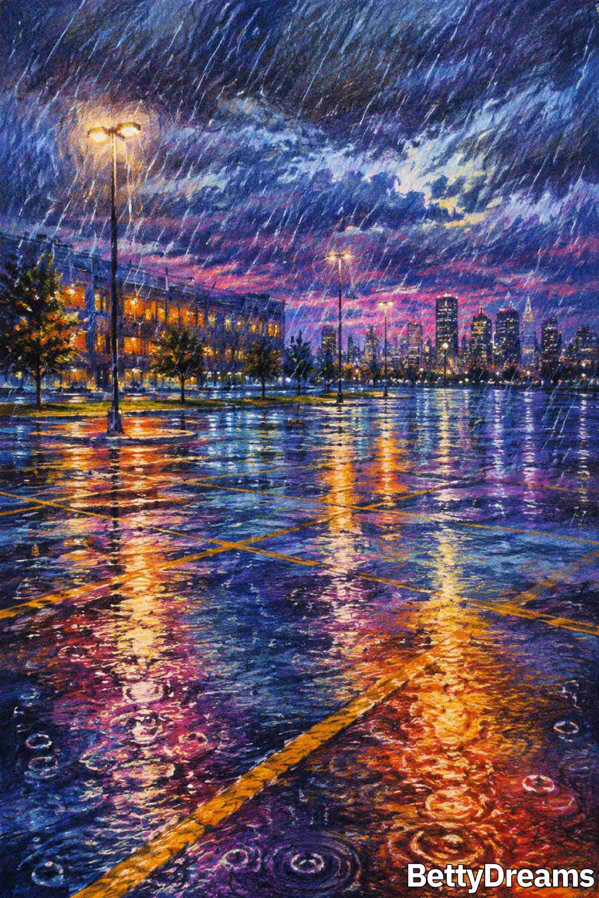 meaning of heavy rain in dream