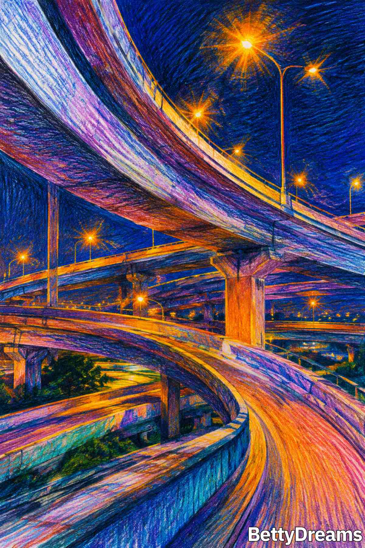 dreaming about highways