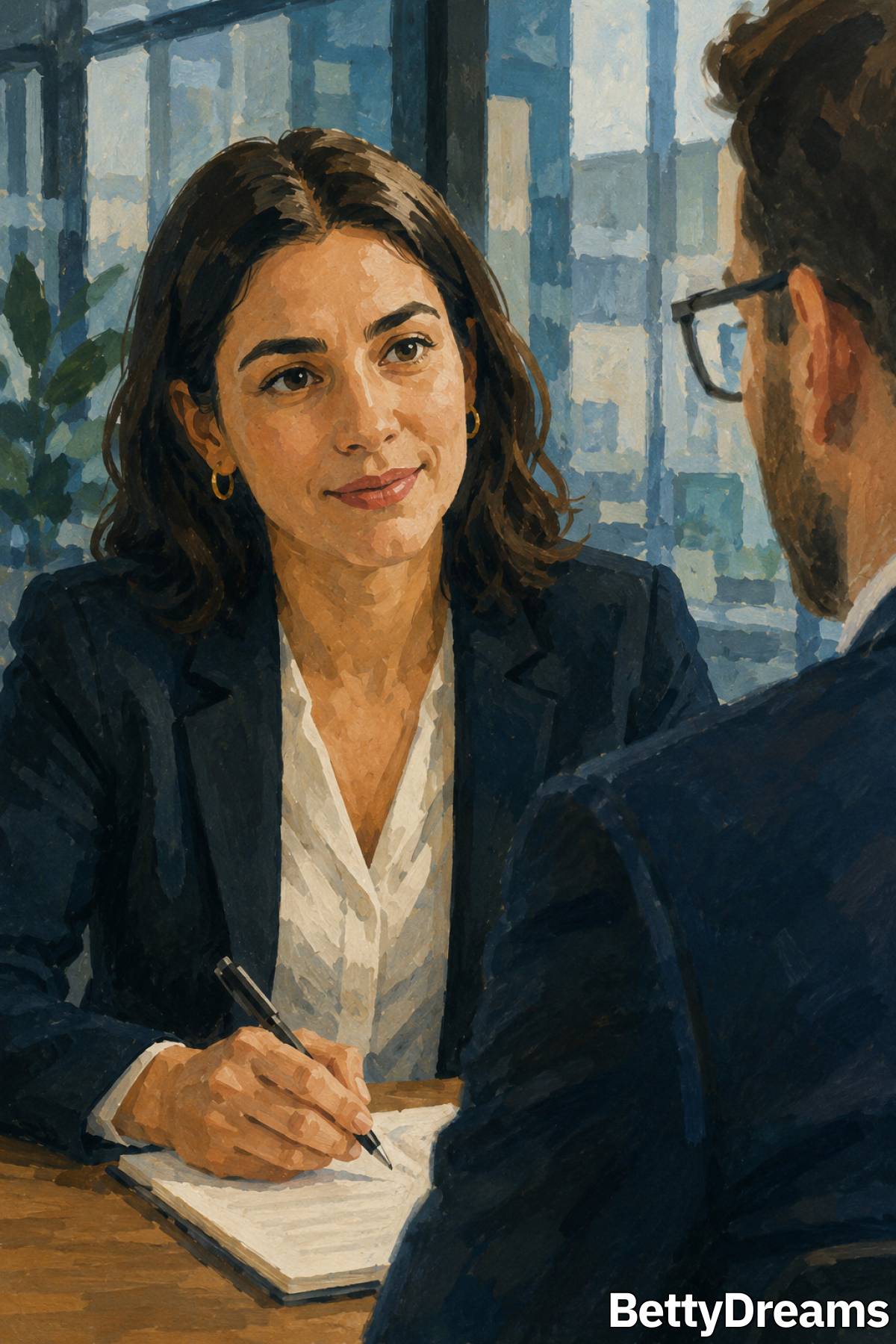 what does a job interview mean in a dream
