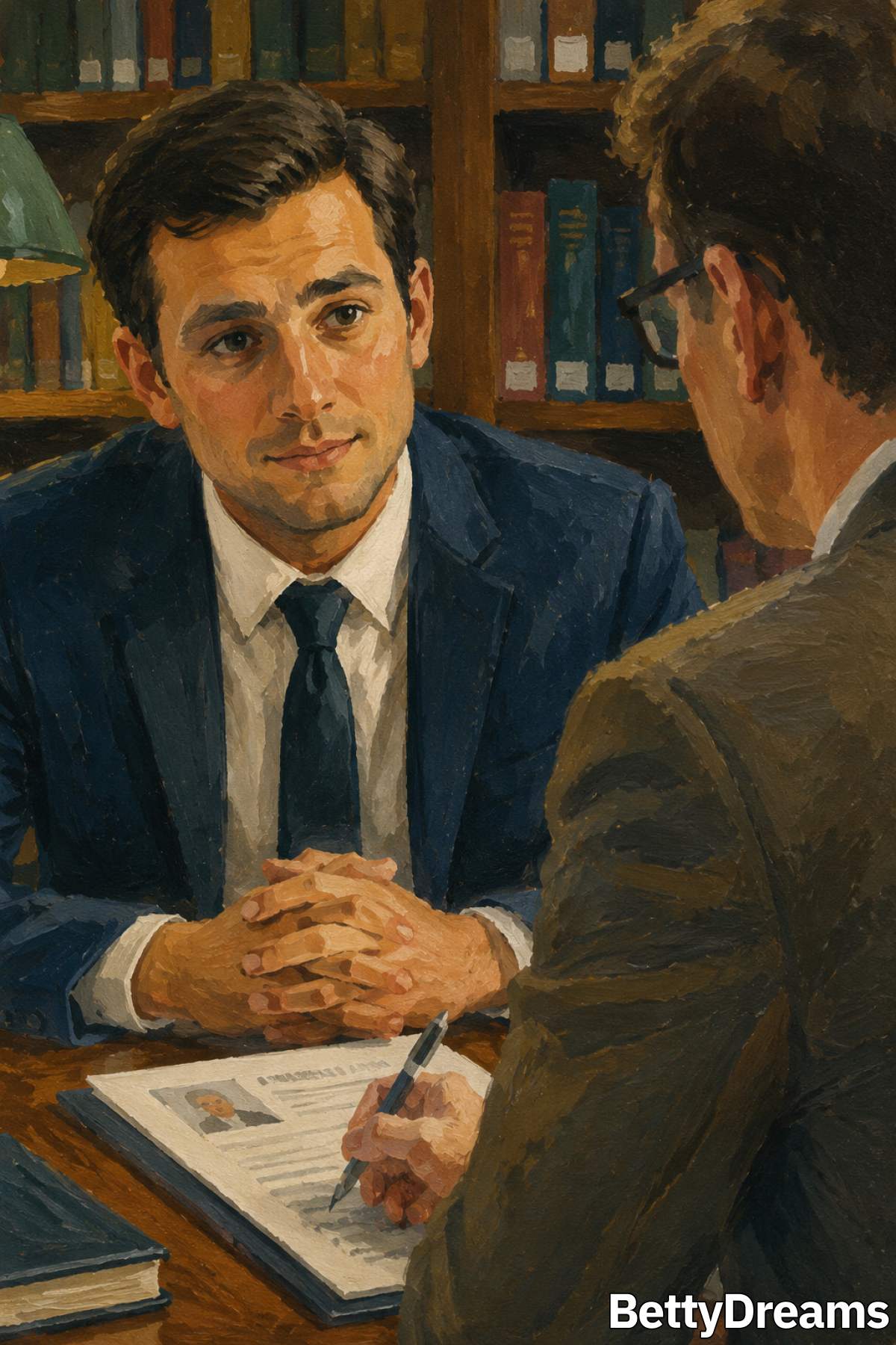 seeing a job interview in a dream