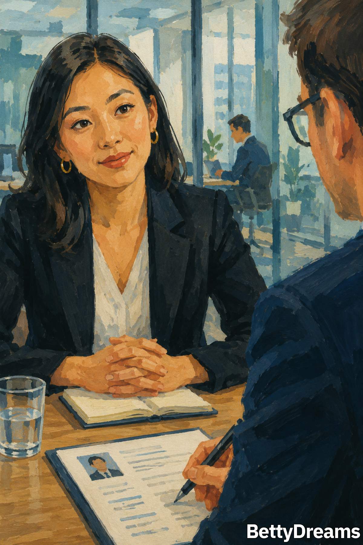 dream symbol job interview