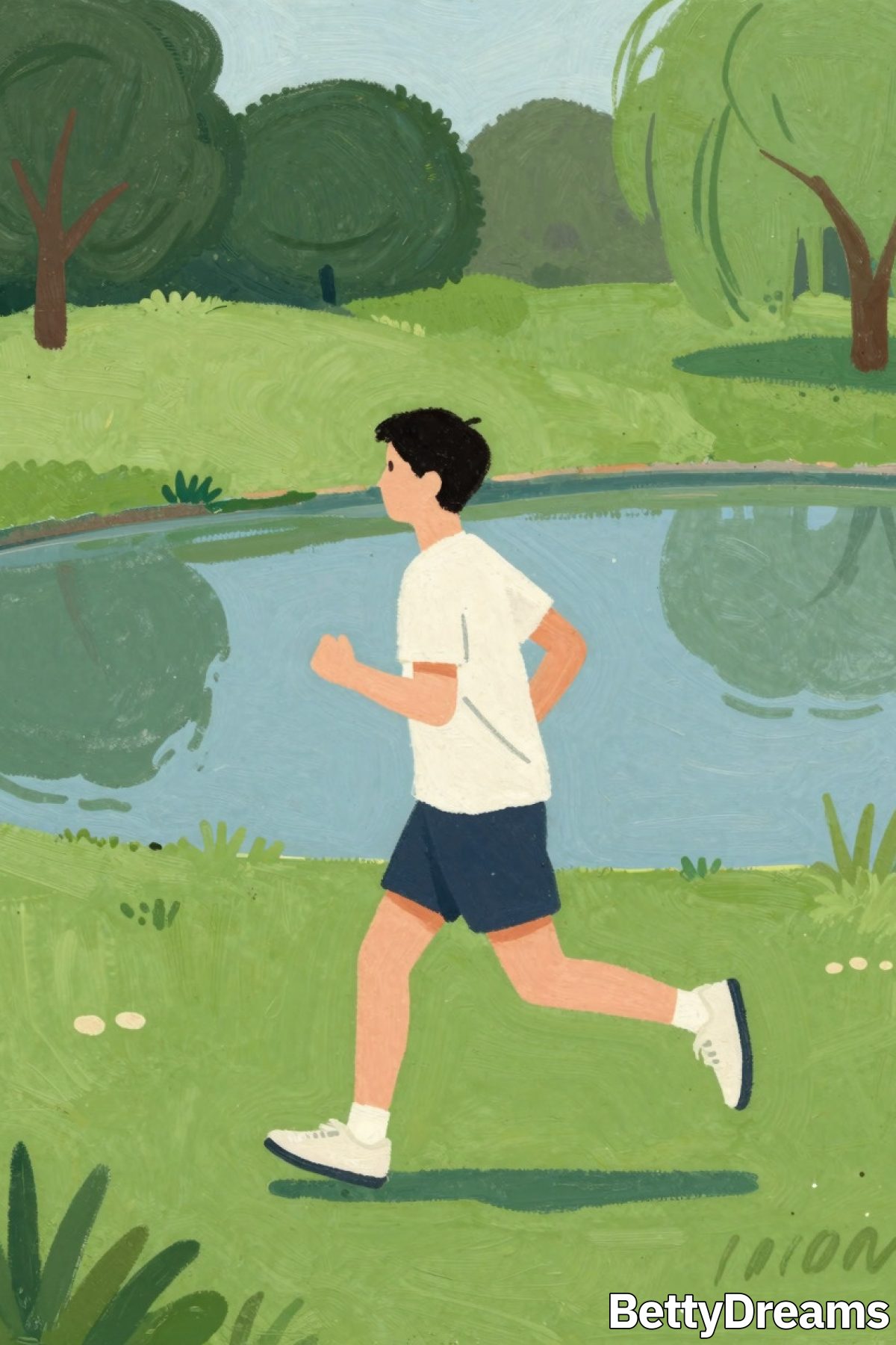 jogging in dream