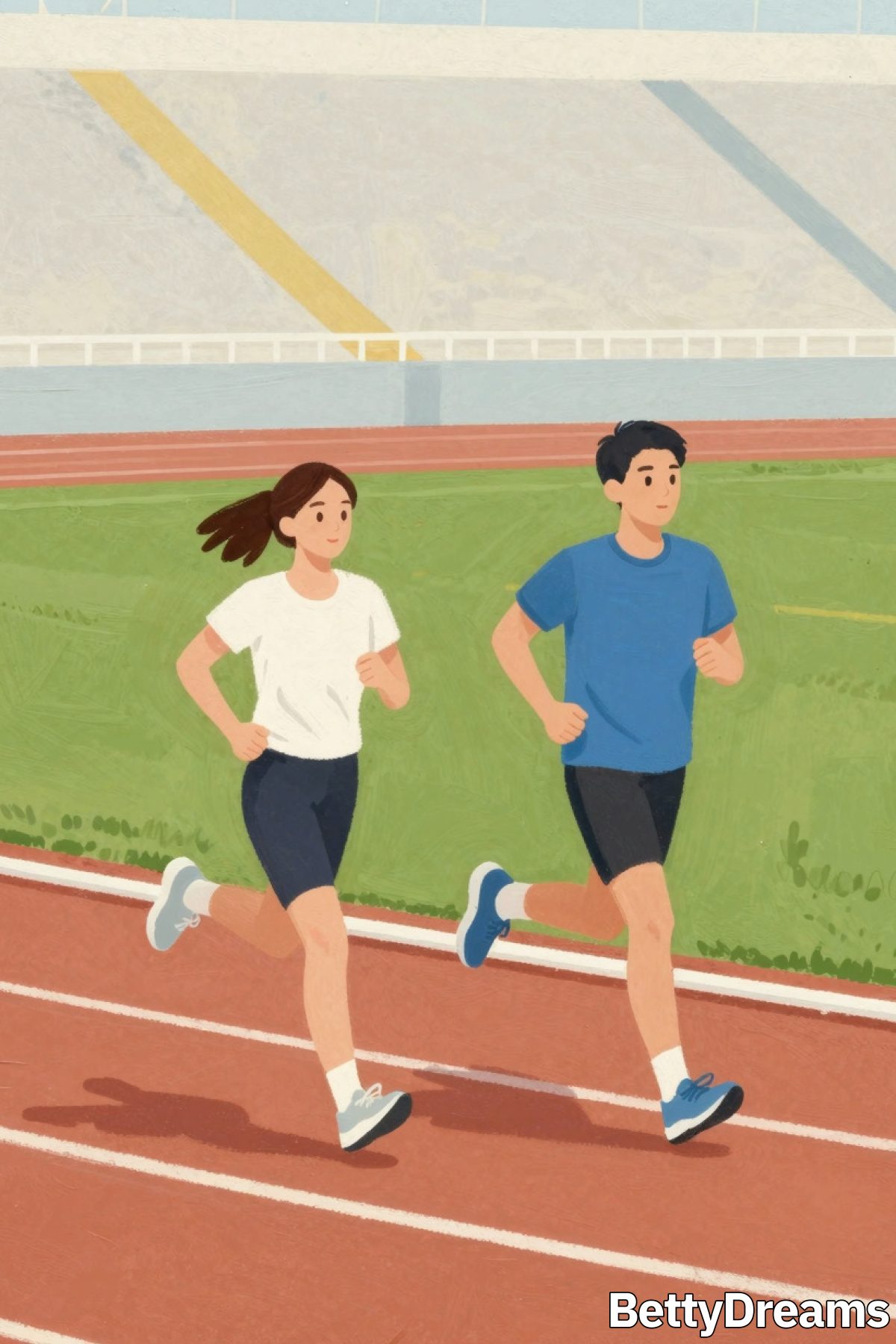 seeing jogging in a dream