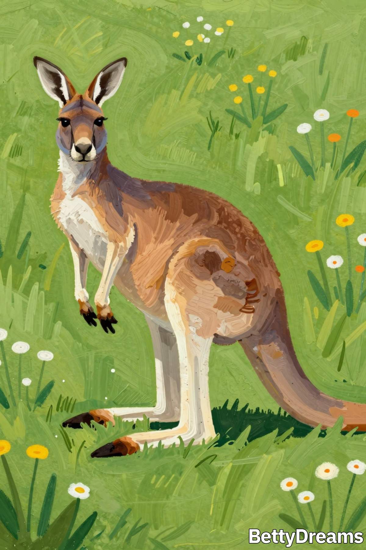 seeing a kangaroo in a dream