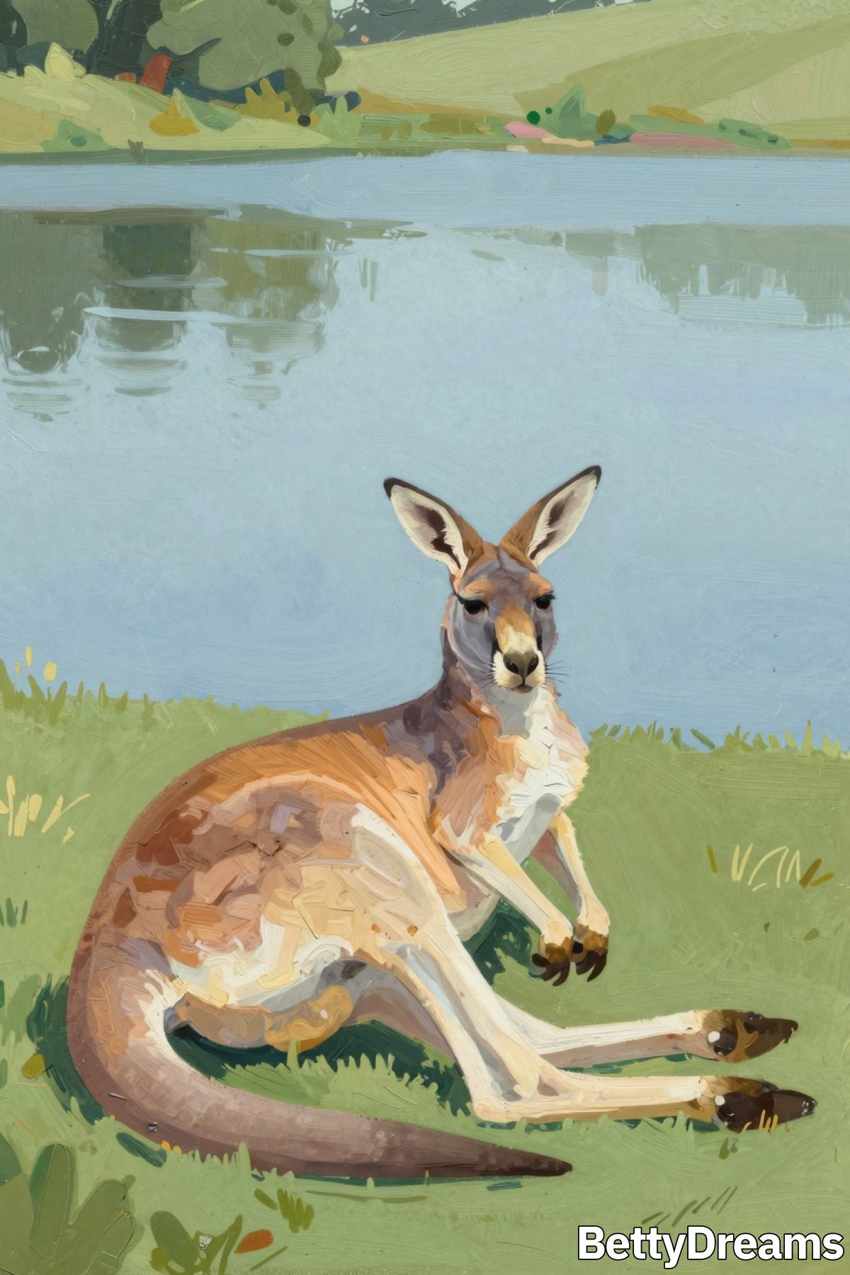 dreaming of kangaroos