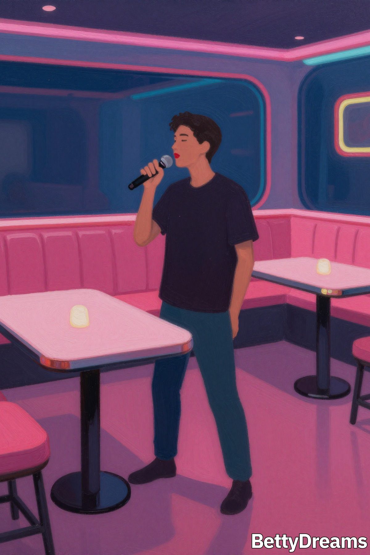 dreaming about karaoke