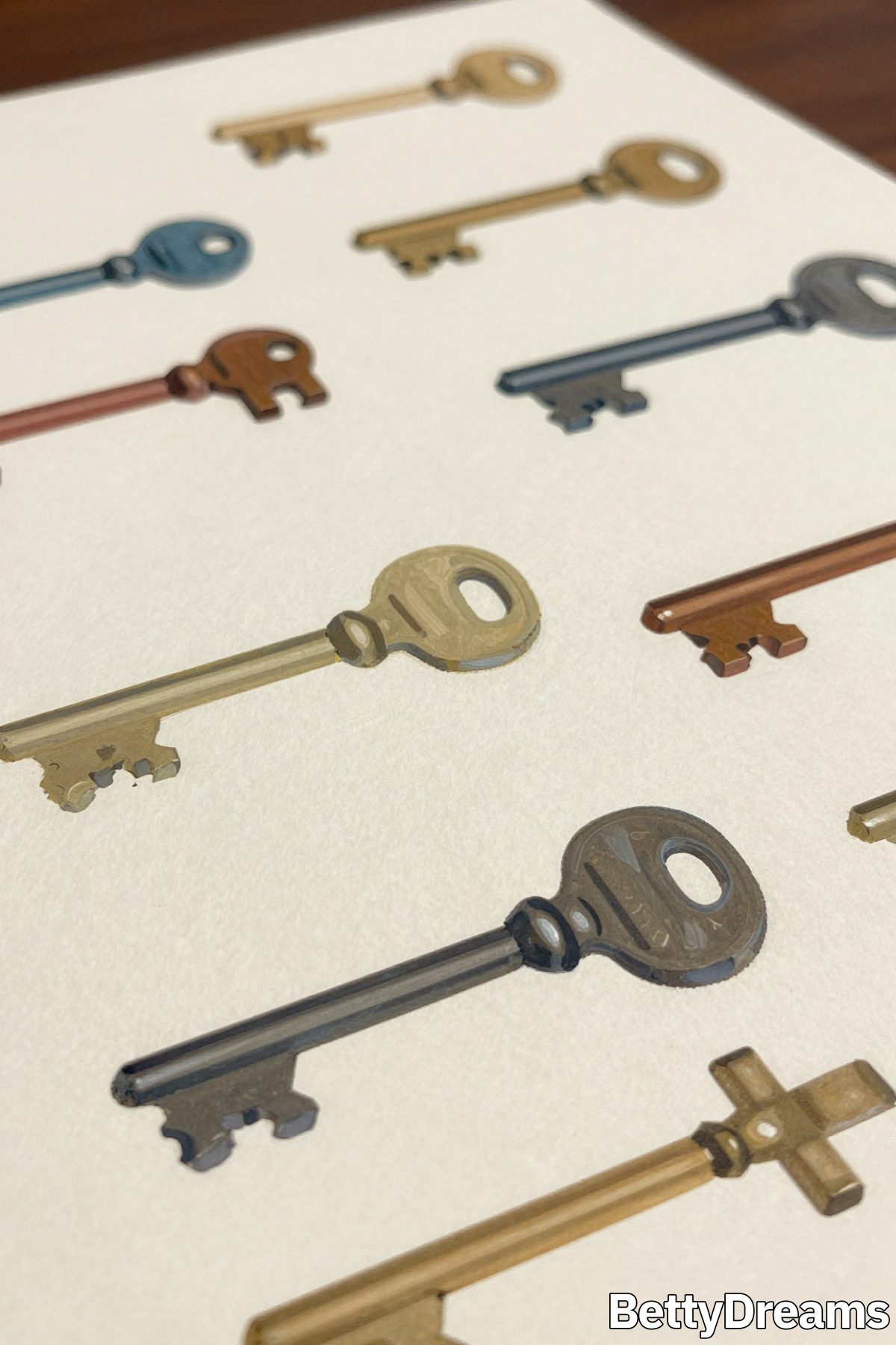 seeing keys in a dream
