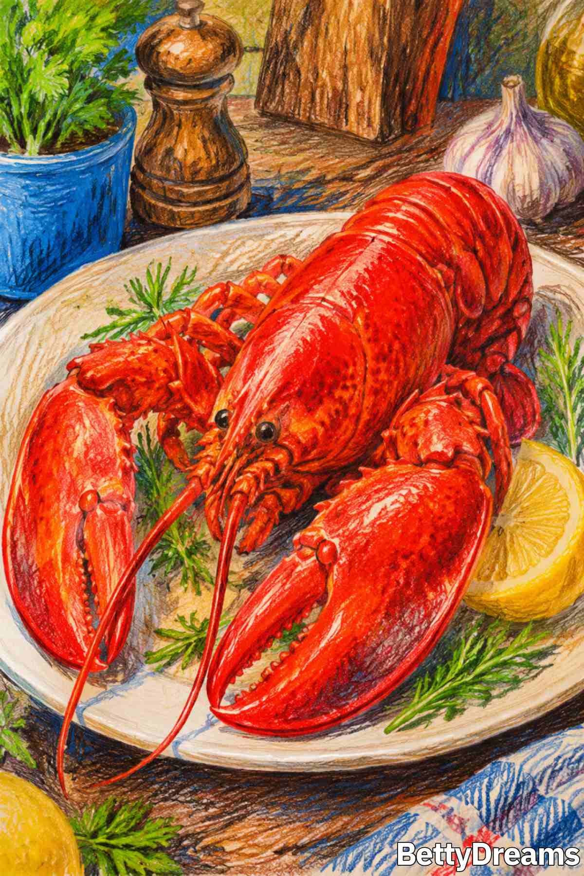 dreams about lobsters