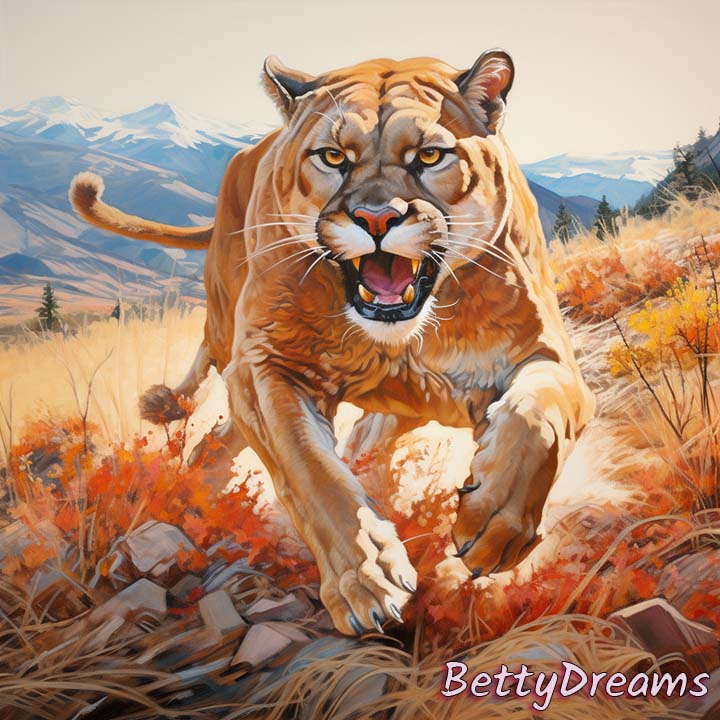 dream about mountain lion