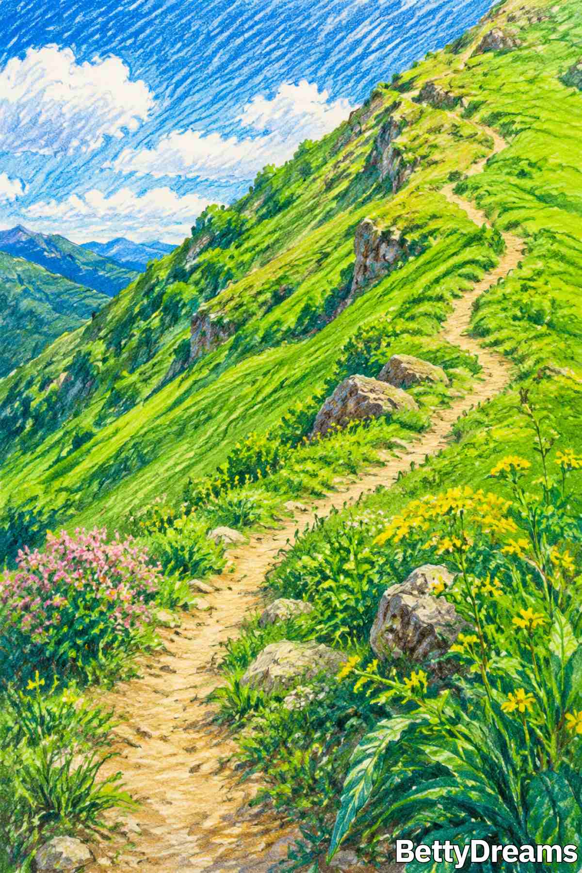 dreaming of a mountain
