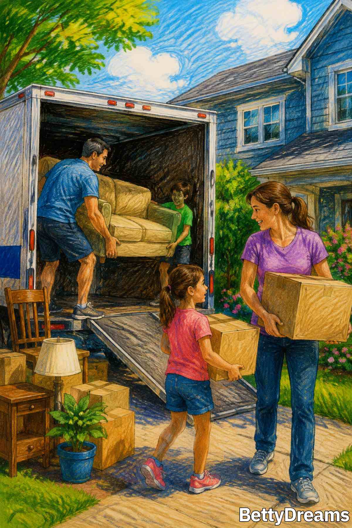 dream about moving