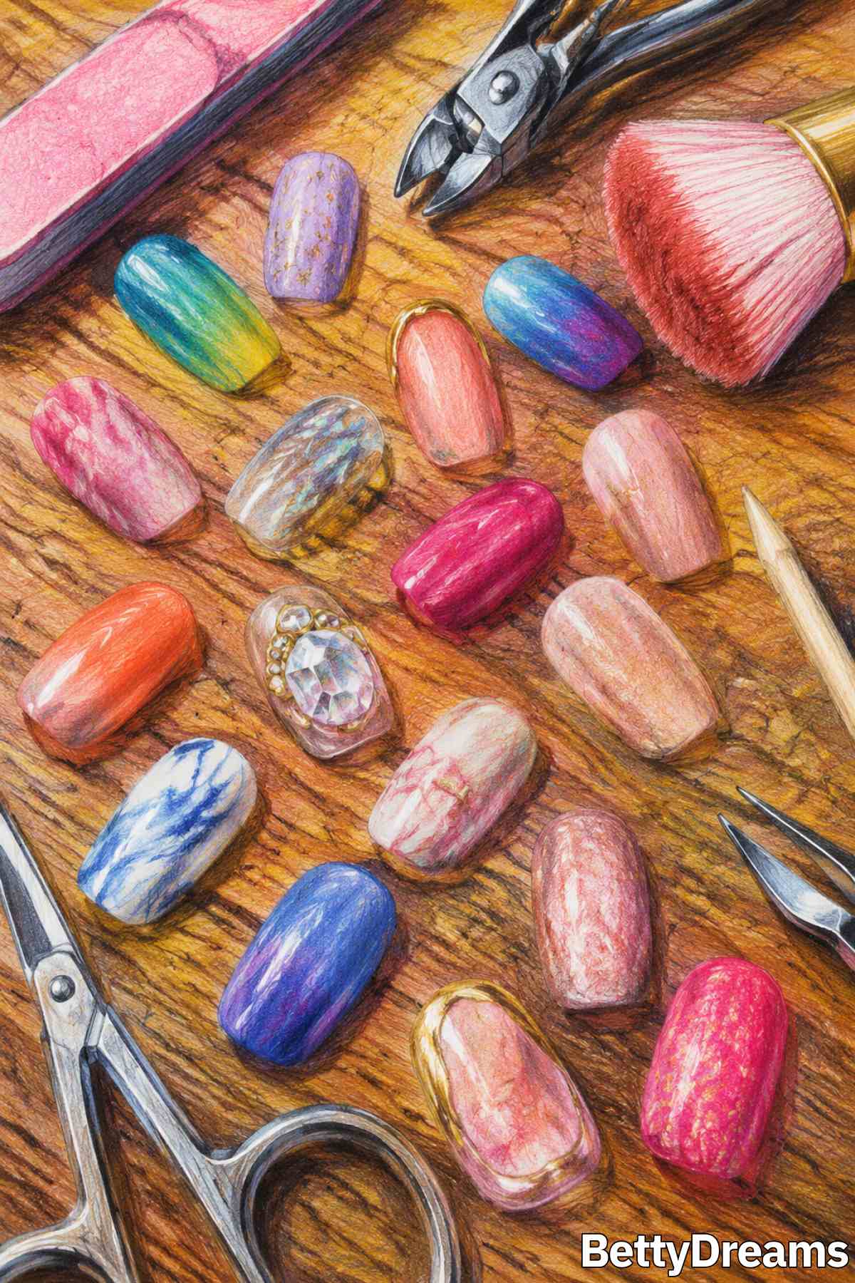 dreaming of nails falling off