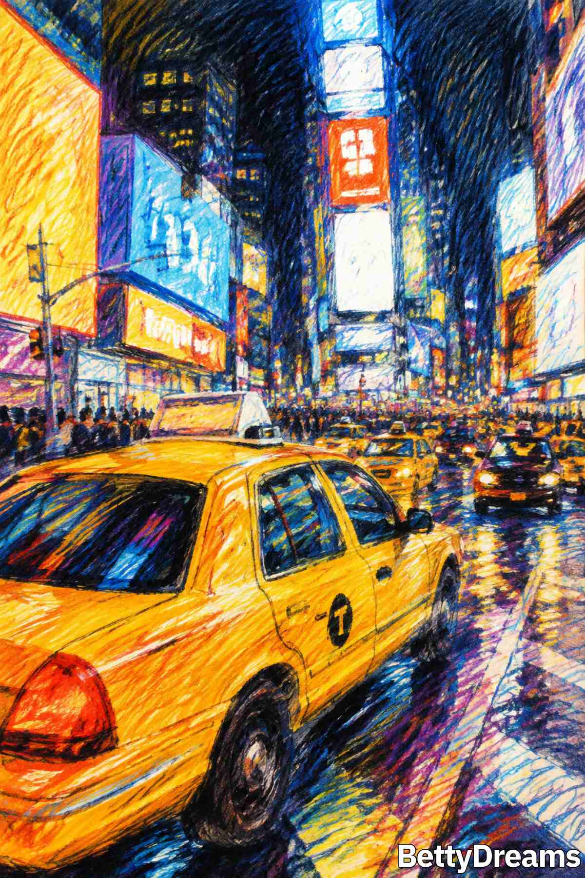 New York in a dream