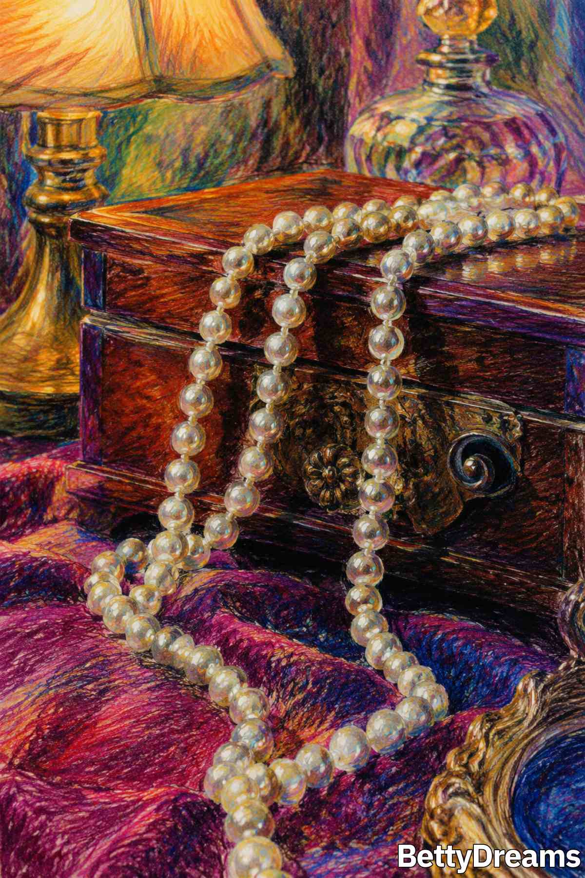 seeing pearls in a dream