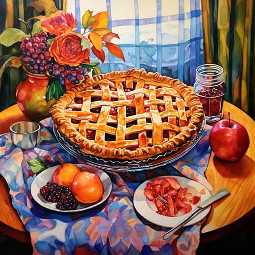 dream about pie