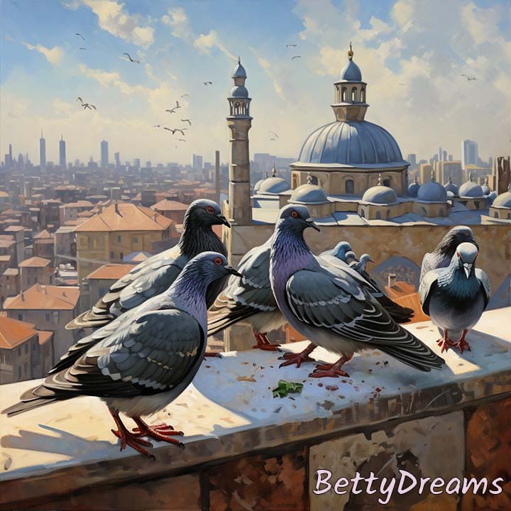dream about pigeons